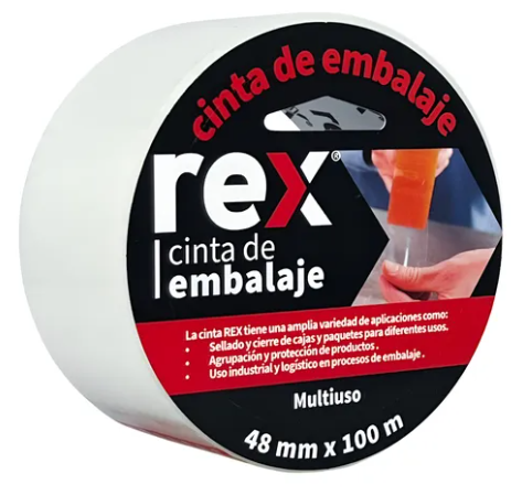 [FICICE-5325] CINTA EMBALAJE REX 48x100m  Transparente